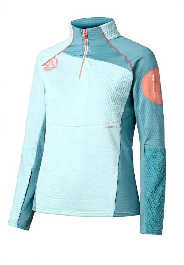 Ternua Ragger Felpa Mezza Zip Uomo XL Blu