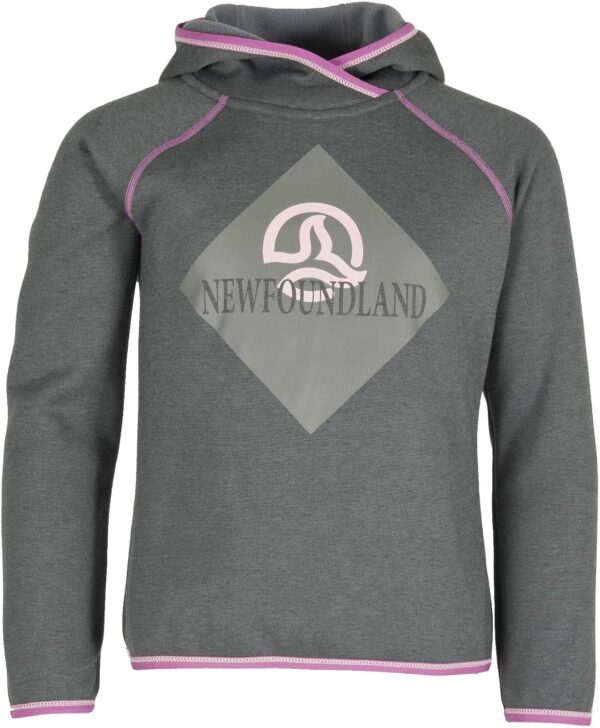 Ternua Felpa Bambina Madi Hoody G Blu Poliestere Riciclato-0