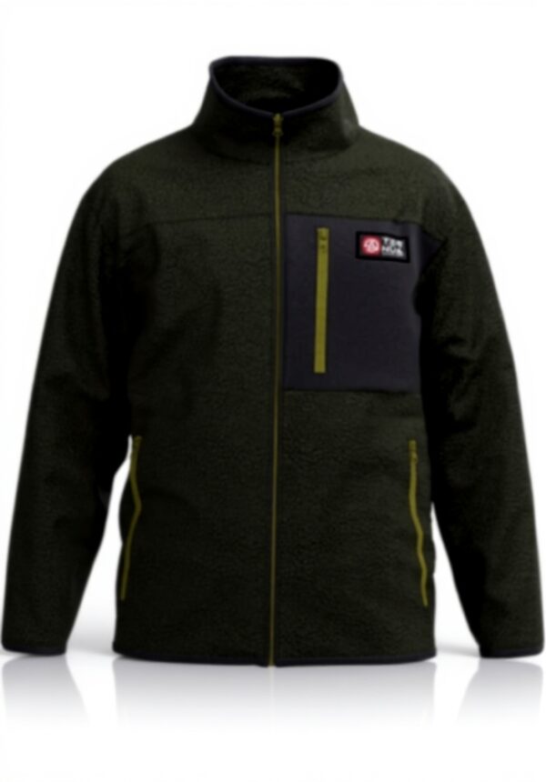 Giacche di pile Ternua Triton Full Zip Fleece Uomo Verde