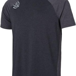 T-Shirt Ternua Uomo Krin Nero Maglia Sportiva Cotone-0