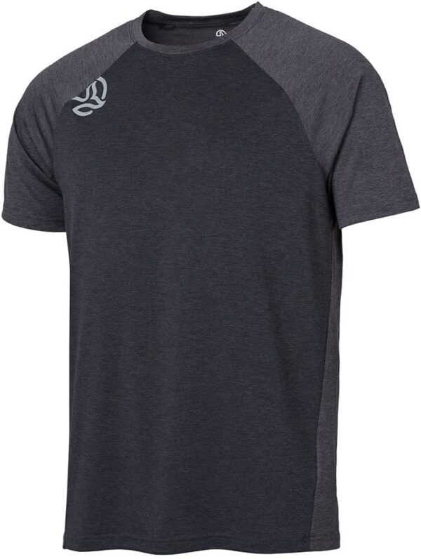 T-Shirt Ternua Uomo Krin Nero Maglia Sportiva Cotone-0
