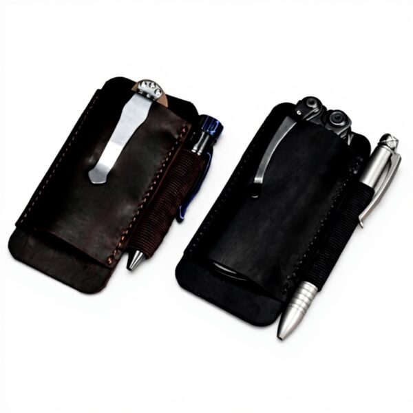 Fodero per coltello VIPERADE PJ33 pelle EDC tascabile