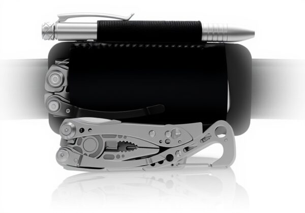 Fodero per coltello VIPERADE PJ33 pelle EDC tascabile