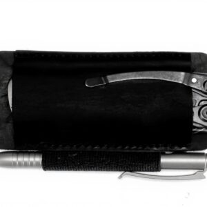 Fodero per coltello VIPERADE PJ33 pelle EDC tascabile