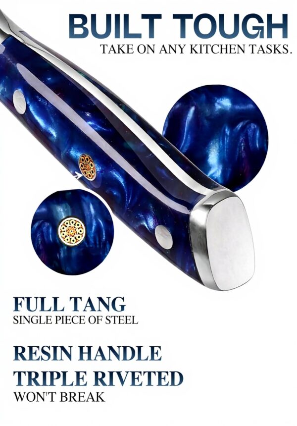 Coltello da Chef WILDMOK 20 cm Acciaio Damasco Affilato