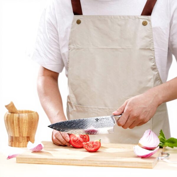 Coltello da Chef WILDMOK 20 cm Acciaio Damasco Affilato