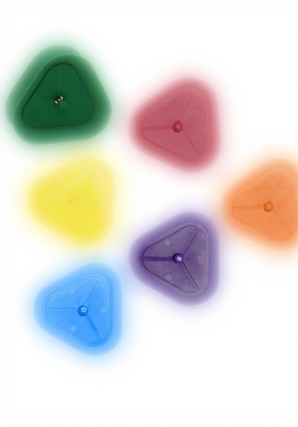 XIAOQENAN 6 Portatile Carte Clip Rack Organizzatore