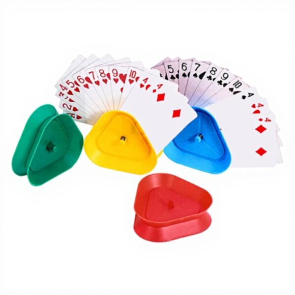 XIAOQENAN 6 Portatile Carte Clip Rack Organizzatore