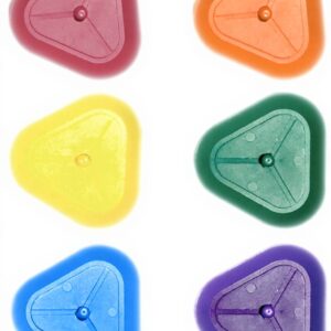 XIAOQENAN 6 Portatile Carte Clip Rack Organizzatore