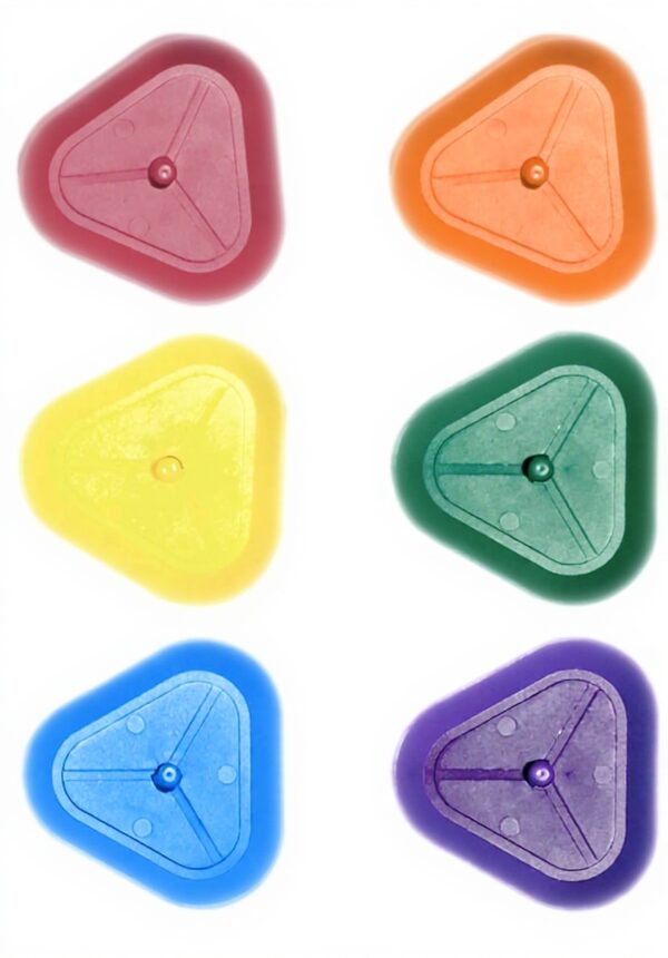 XIAOQENAN 6 Portatile Carte Clip Rack Organizzatore